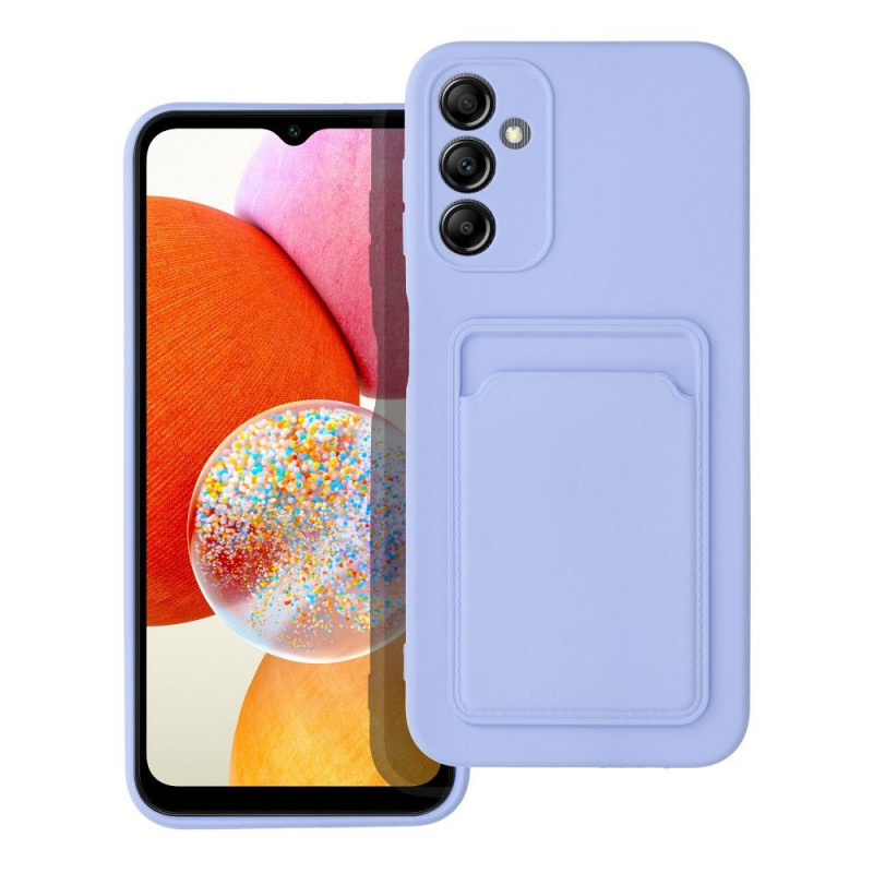 Samsung Galaxy A14 LTE Case Card Violet