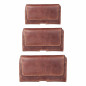 Samsung Galaxy A51 LTE Univerzálne puzdro, Horizontal holsters, Belt Holster ROYAL Crazy Horse Brown 
