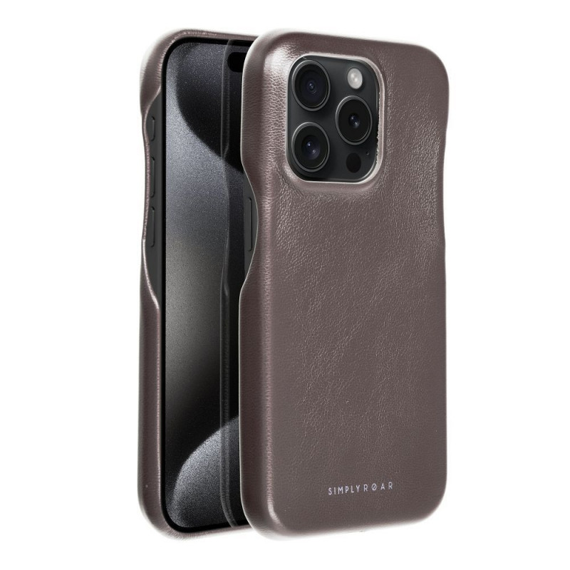 Apple iPhone 15 Pro Case Roar Look Grey