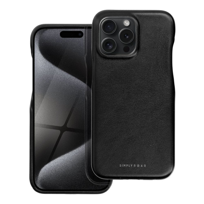 Apple iPhone 15 Pro Max Case Roar Look Black