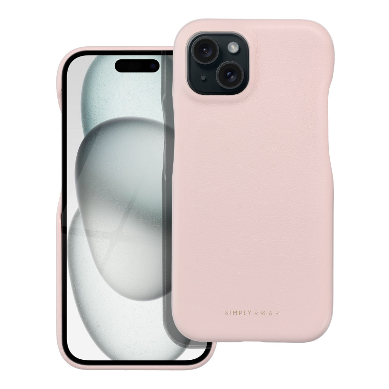 Apple iPhone 15 Case Roar Look Pink