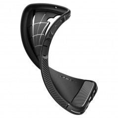 Samsung Galaxy A14 LTE Case Spigen Armor Carbon Fibre, Elegant  Black
