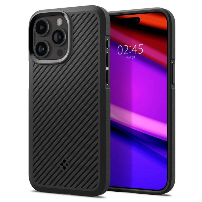 Apple iPhone 15 Pro Max Case Spigen Armor Elegant  Black