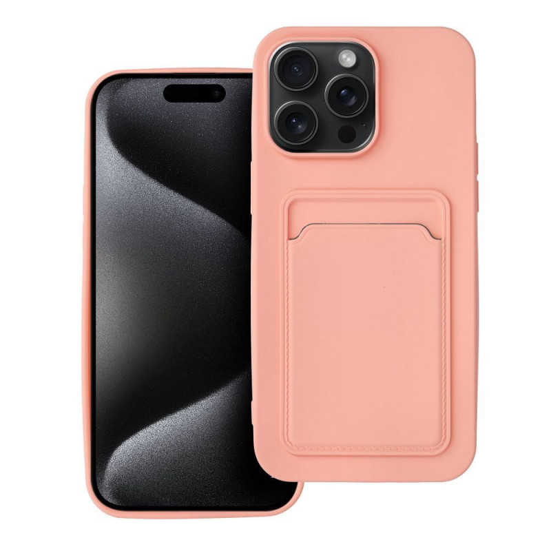 Apple iPhone 15 Pro Max Case Card Pink