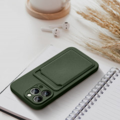 Apple iPhone 15 Pro Case Card Green