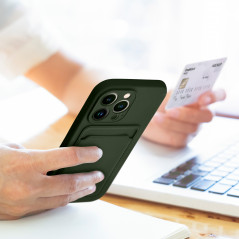 Apple iPhone 15 Pro Case Card Green