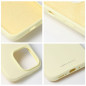 Apple iPhone 15 Plus Case Roar Cloud-Skin Light yellow