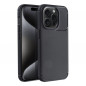 Apple iPhone 15 Case Carbon premium Elegant  Black