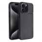 Apple iPhone 15 Case Carbon premium Elegant  Black