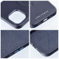 Apple iPhone 14 Case Roar Leather Mag Elegant  MagSAFE  Navy