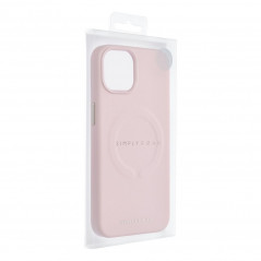 Apple iPhone 14 Case Roar Leather Mag Elegant  MagSAFE  Hot pink