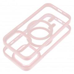 Apple iPhone 14 Pro Case Color Edge Mag MagSAFE  Pink