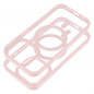 Apple iPhone 14 Pro Case Color Edge Mag MagSAFE  Pink