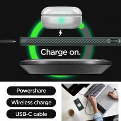 Samsung Galaxy S23 Ultra 5G Case Spigen  Liquid Air Abyss green