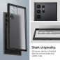 Samsung Galaxy S23 Ultra 5G Case Spigen Ultra Hybrid Crystal clear  Frost black