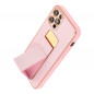 Samsung Galaxy A34 Case LEATHER Case Kickstand Pink