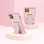 Samsung Galaxy A34 Case LEATHER Case Kickstand Pink