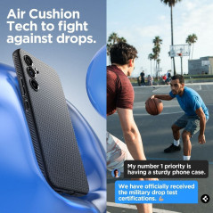 Samsung Galaxy A54 Case Spigen  Liquid Air Matte black