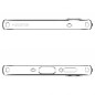 Samsung Galaxy A54 Case Spigen Liquid Crystal Crystal clear  Transparent