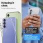 Samsung Galaxy A54 Case Spigen Liquid Crystal Crystal clear  Transparent
