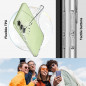 Samsung Galaxy A54 Case Spigen Liquid Crystal Crystal clear  Transparent