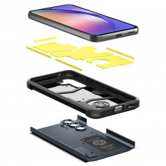 Samsung Galaxy A54 Case Spigen Tough Armor Metal slate
