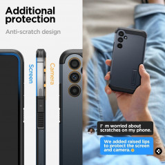 Samsung Galaxy A54 Case Spigen Tough Armor Metal slate