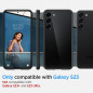 Samsung Galaxy S23 5G Case Spigen Ultra Hybrid Crystal clear  Matte black