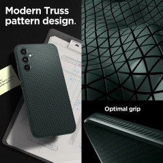 Samsung Galaxy A34 Case Spigen  Liquid Air Abyss green
