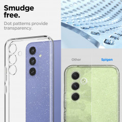 Samsung Galaxy A54 Case Spigen Liquid Crystal Crystal clear  Transparent
