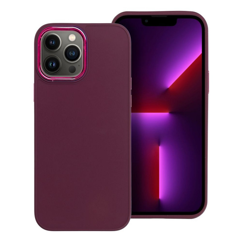 Apple iPhone 13 Pro Max Case FRAME Elegant  Purple