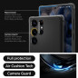 Samsung Galaxy S23 Ultra 5G Case Spigen Armor Carbon Fibre, Elegant  Black