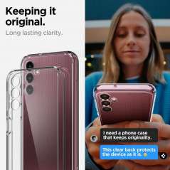 Samsung Galaxy A14 LTE Case Spigen Ultra Hybrid Crystal clear  Transparent