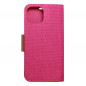 Apple iPhone 15 Wallet Cases CANVAS Book Pink