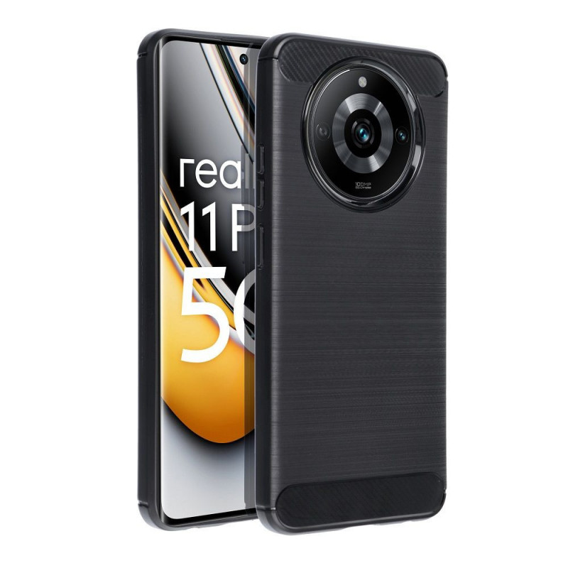 realme 11 Case Carbon Elegant  Black