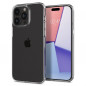Apple iPhone 15 Pro Case Spigen Liquid Crystal Crystal clear  Transparent