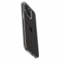 Apple iPhone 15 Pro Case Spigen Liquid Crystal Crystal clear  Transparent