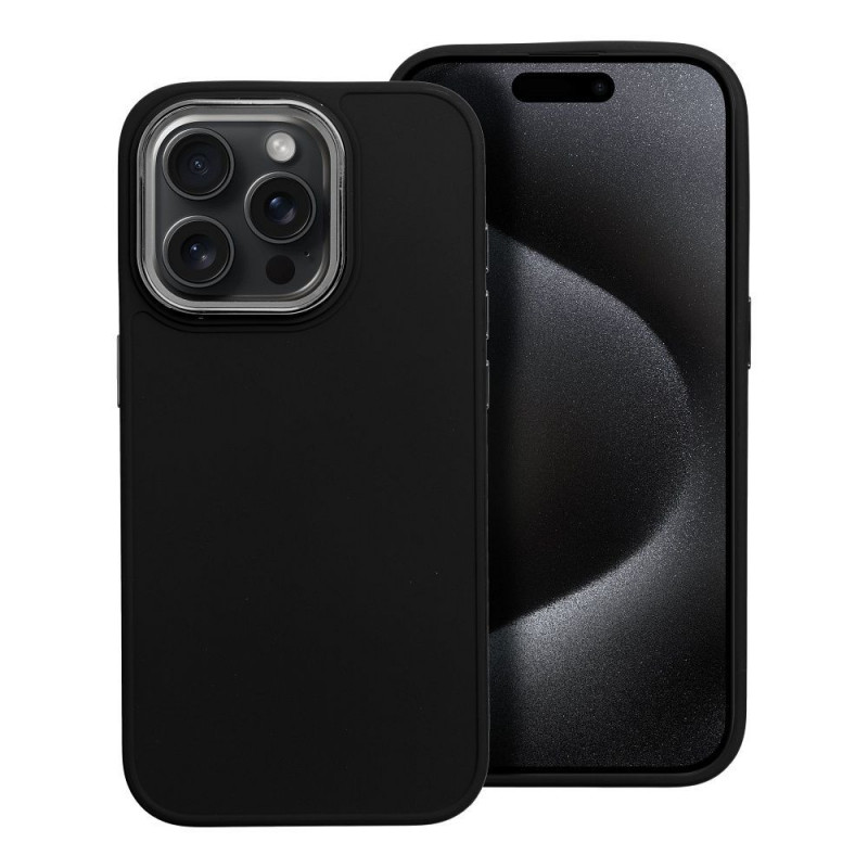 Apple iPhone 15 Pro Case FRAME Elegant  Black