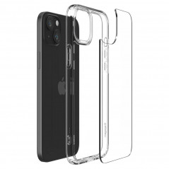 Apple iPhone 15 Case Spigen Ultra Hybrid Crystal clear  Transparent