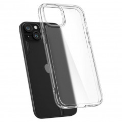 Apple iPhone 15 Case Spigen Ultra Hybrid Crystal clear  Transparent