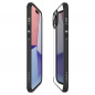 Apple iPhone 15 Plus Case Spigen Ultra Hybrid Crystal clear  Matte black