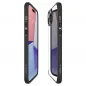 Apple iPhone 15 Plus Case Spigen Ultra Hybrid Crystal clear  Matte black