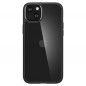 Apple iPhone 15 Plus Case Spigen Ultra Hybrid Crystal clear  Matte black