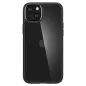 Apple iPhone 15 Plus Case Spigen Ultra Hybrid Crystal clear  Matte black
