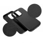 Apple iPhone 15 Plus Case Leather Mag Cover Elegant  MagSAFE  Black