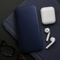 Apple iPhone 15 Wallet Cases Dual Pocket book Navy