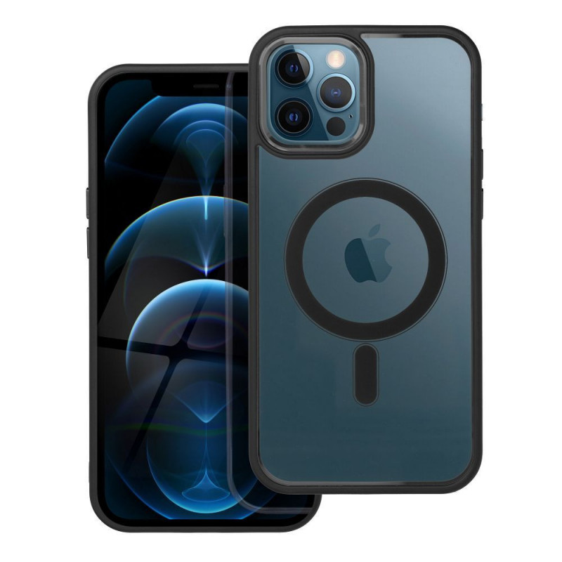 Apple iPhone 12 Pro Max Case Color Edge Mag MagSAFE  Black