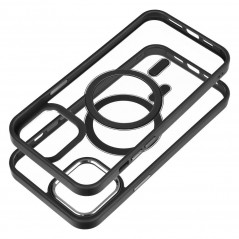 Apple iPhone 12 Pro Max Case Color Edge Mag MagSAFE  Black