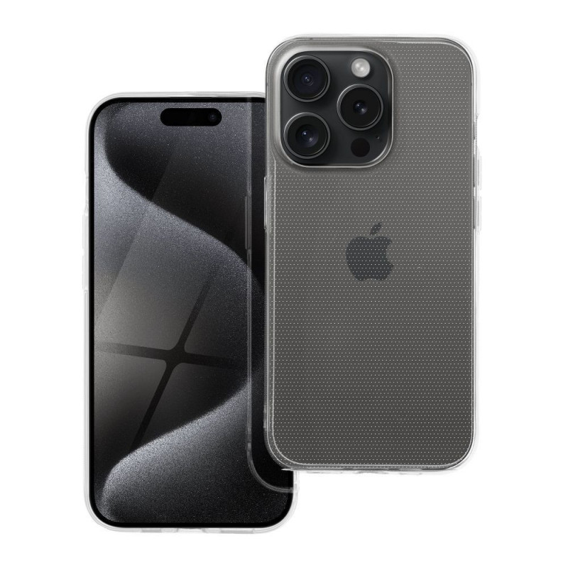 Apple iPhone 15 Pro Case CLEAR 2mm BOX Transparent
