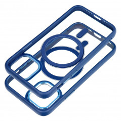 Apple iPhone 11 Pro Case Color Edge Mag MagSAFE  Navy blue